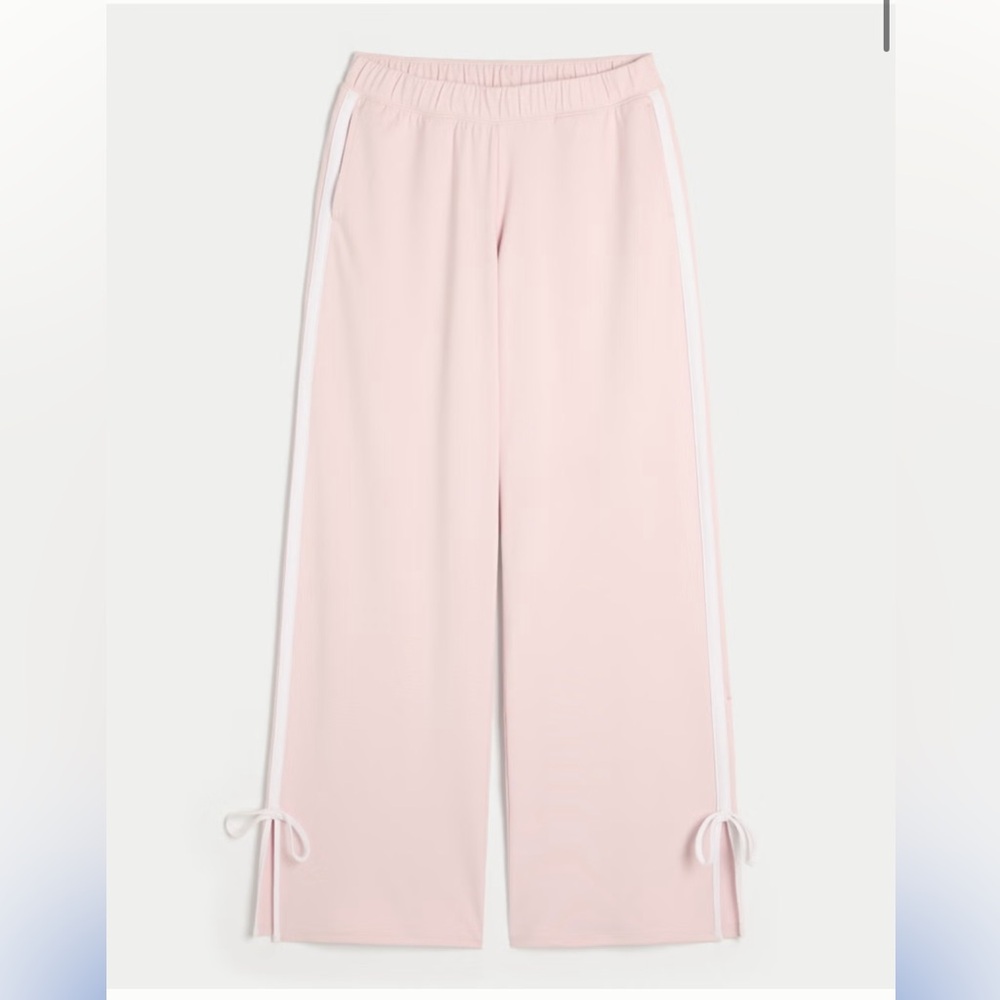 Hollister Gilly Hicks Bow Active Baby Pink Pants